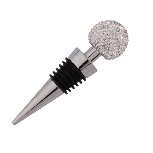 Decorative Wine Stopper Bling Rhinestone Wine and Beverage Bottle Stoppers Reusable Plug Crystal Stopper for Wine
Decorative Wine Stopper Bling Rhinestone Wine and Beverage Bottle Stoppers Reusable Plug Crystal Stopper for Wine