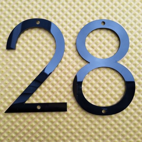 5 Inches House Number Durable Stainless Steel Number 1 One Weather Resistant 3D Modern Outdoor Numbers for Home Gate Yard Mailbox (Black)
5 Inches House Number Durable Stainless Steel Number 1 One Weather Resistant 3D Modern Outdoor Numbers for Home Gate Yard Mailbox (Black)