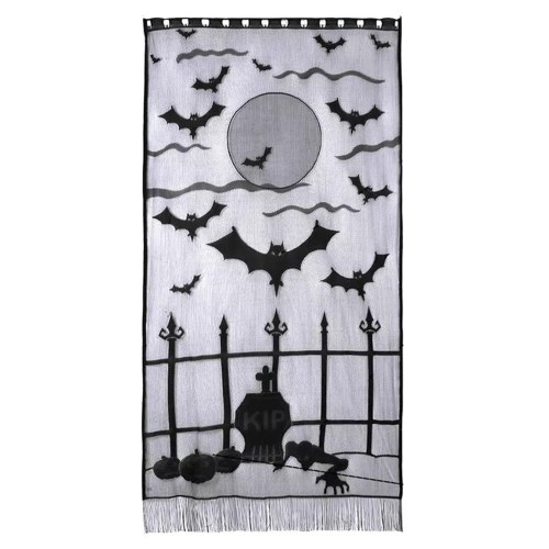 Halloween Elements Spooky Pattern Table Cloth Black Lace Family Halloween Party Scene Decoration
Halloween Elements Spooky Pattern Table Cloth Black Lace Family Halloween Party Scene Decoration