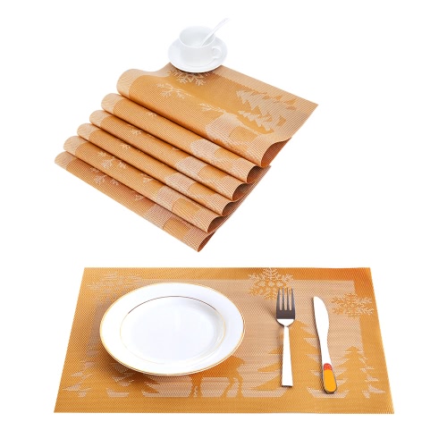 12 * 18 дюймов ПВХ жаростойкий тканый Placemat Stain-resistant Anti-skid Washable обеденный стол коврики Placemats для Рождества - набор из 4 верблюдов
12 * 18 дюймов ПВХ жаростойкий тканый Placemat Stain-resistant Anti-skid Washable обеденный стол коврики Placemats для Рождества - набор из 4 верблюдов