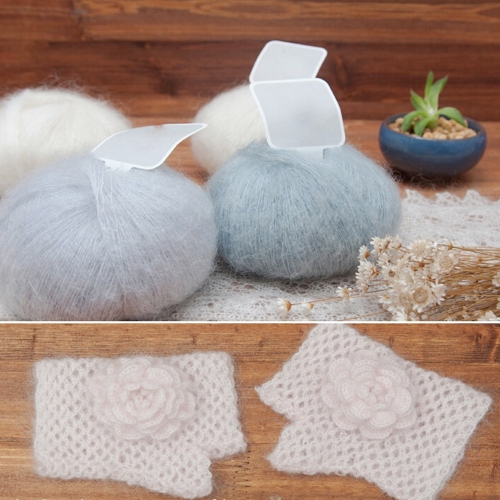 One Skein Mohair Hand Knitting Soft Yarn Fingering Baby Fine Wool Crochet Threads Scarf Delicate Smooth Women Baby Clothes Style 1
One Skein Mohair Hand Knitting Soft Yarn Fingering Baby Fine Wool Crochet Threads Scarf Delicate Smooth Women Baby Clothes Style 1