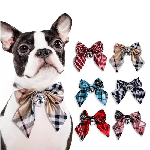 Pet Bow Tie Pet Neck Tie Adjustable Dog Bowtie Collar w/ Metal Bell 8"-16" Neckties for Dogs Cats
Pet Bow Tie Pet Neck Tie Adjustable Dog Bowtie Collar w/ Metal Bell 8"-16" Neckties for Dogs Cats