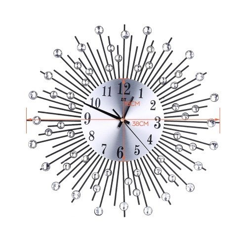 Large Decorative 3D Iron Art Wall Clock Non-ticking Modern Wall Clock for Living Room Bedroom 3D Silent European Style Clock
Large Decorative 3D Iron Art Wall Clock Non-ticking Modern Wall Clock for Living Room Bedroom 3D Silent European Style Clock