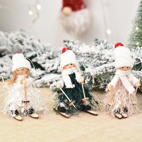 Christmas Decoration Boy and Girl Skiing Doll Pendant Tree Hanging Ornaments Christmas Crafts Elves Decorations Style 2
Christmas Decoration Boy and Girl Skiing Doll Pendant Tree Hanging Ornaments Christmas Crafts Elves Decorations Style 2