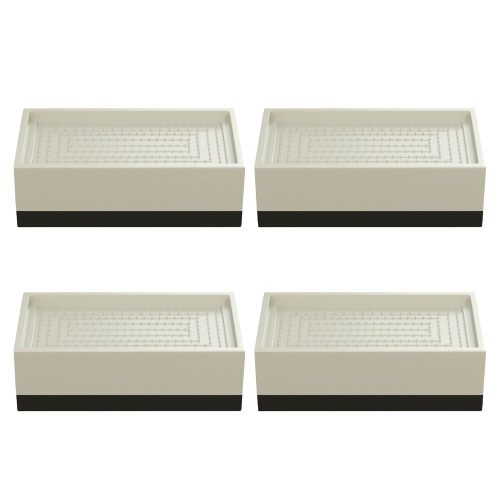 4 Pack Washing Machine Feet Pads Square Anti Vibration Pads Non-Slip Shock and Noise Cancelling Height Adjustable Pads for Washing Machine Dryer Fridge Furniture Home Appliances
4 Pack Washing Machine Feet Pads Square Anti Vibration Pads Non-Slip Shock and Noise Cancelling Height Adjustable Pads for Washing Machine Dryer Fridge Furniture Home Appliances