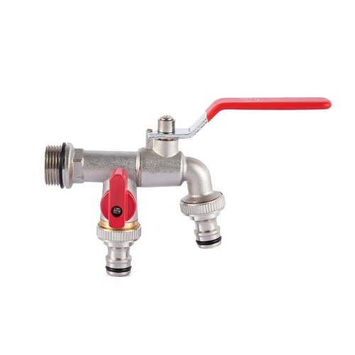 Double Tap 1/2 Inch and 1 * 3/4 Inch Outlet with Thicken Outlet Valve Detachable for Garden Drinking Water Farm Crops with Red Handle
Double Tap 1/2 Inch and 1 * 3/4 Inch Outlet with Thicken Outlet Valve Detachable for Garden Drinking Water Farm Crops with Red Handle