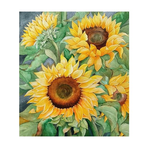 12*16 Inch Sunflower DIY 5D Diamond Painting Kit Full Drill Diamond Painting Flower Pattern Acrylic Rhinestone Mosaic Painting Craft Home Wall Decor Gift Frameless
12*16 Inch Sunflower DIY 5D Diamond Painting Kit Full Drill Diamond Painting Flower Pattern Acrylic Rhinestone Mosaic Painting Craft Home Wall Decor Gift Frameless