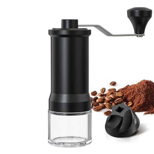 Manual Coffee Bean Grinder Capacity 25g with Ceramic Conical Burr 30 Coarseness Settings Portable Travel Espresso Coffee Hand Grinder with Hand Crank Cleaning Brush
Manual Coffee Bean Grinder Capacity 25g with Ceramic Conical Burr 30 Coarseness Settings Portable Travel Espresso Coffee Hand Grinder with Hand Crank Cleaning Brush