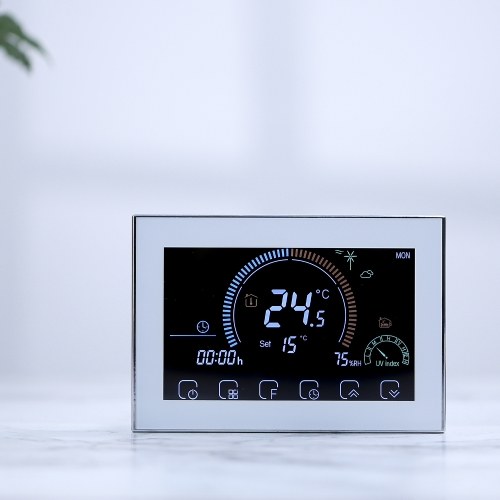 3A 95 ~ 240V Бойлер Отопление Энергосберегающий интеллектуальный термостат с сенсорным ЖК-дисплеем Еженедельно программируемый контроллер комнатной температуры Продукт для улучшения дома
3A 95 ~ 240V Бойлер Отопление Энергосберегающий интеллектуальный термостат с сенсорным ЖК-дисплеем Еженедельно программируемый контроллер комнатной температуры Продукт для улучшения дома