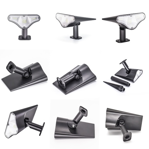 2PCS LED Solar Spotlight Adjustable 2 In 1 Landscape Stake Lights Wall Light Waterproof Outdoor Lights for Wedding Party Yard Walkway Patio Decoration Lamp
2PCS LED Solar Spotlight Adjustable 2 In 1 Landscape Stake Lights Wall Light Waterproof Outdoor Lights for Wedding Party Yard Walkway Patio Decoration Lamp