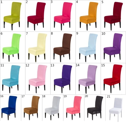 Universal Removable Washable Elastic Cloth Stretch Chair Cover Slipcover 21 Colors Available Home Dining Room Hotel Wedding Banquet Party Decorations
Universal Removable Washable Elastic Cloth Stretch Chair Cover Slipcover 21 Colors Available Home Dining Room Hotel Wedding Banquet Party Decorations