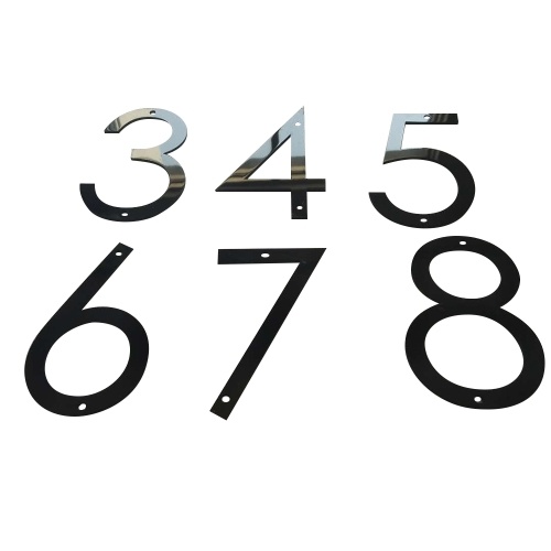 5 Inches House Number Durable Stainless Steel Number 5 Five Weather Resistant 3D Modern Outdoor Numbers for Home Gate Yard Mailbox (Black)
5 Inches House Number Durable Stainless Steel Number 5 Five Weather Resistant 3D Modern Outdoor Numbers for Home Gate Yard Mailbox (Black)
