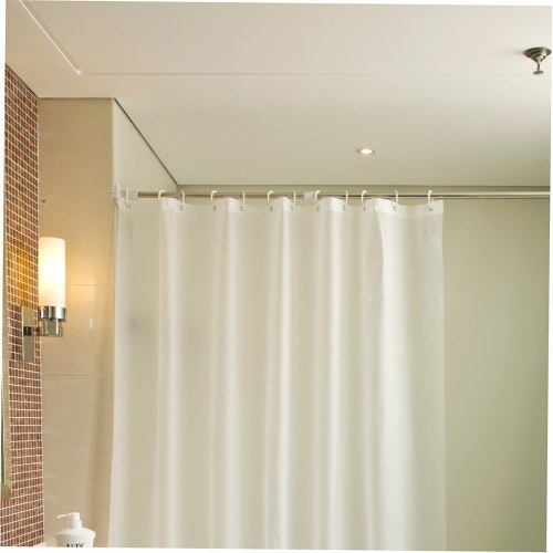 Htovila 72 * 72'' White PEVA Waterproof Mildewproof Shower Curtain Privacy Protection Home Hotel Bathroom Curtain with 12pcs Hooks
Htovila 72 * 72'' White PEVA Waterproof Mildewproof Shower Curtain Privacy Protection Home Hotel Bathroom Curtain with 12pcs Hooks