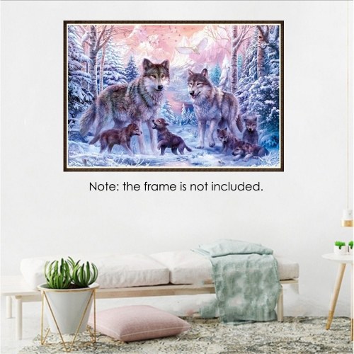 12 * 16 inches/30 * 40cm DIY 5D Diamond Painting Kit Wolves Resin Rhinestone Mosaic Embroidery Cross Stitch Craft Home Wall Decor
12 * 16 inches/30 * 40cm DIY 5D Diamond Painting Kit Wolves Resin Rhinestone Mosaic Embroidery Cross Stitch Craft Home Wall Decor