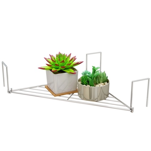 Cubicle Corner Shelf Space-Saving Office Sundries Storage Rack Floating Organizer Flower Pots Caddy Triangle Steel Wire Grid Rack
Cubicle Corner Shelf Space-Saving Office Sundries Storage Rack Floating Organizer Flower Pots Caddy Triangle Steel Wire Grid Rack