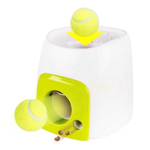 Automatic Interactive Ball Launcher Dog Training Toys Throwing Ball Machine Fetch Tennis Pet Food Emission Device
Automatic Interactive Ball Launcher Dog Training Toys Throwing Ball Machine Fetch Tennis Pet Food Emission Device