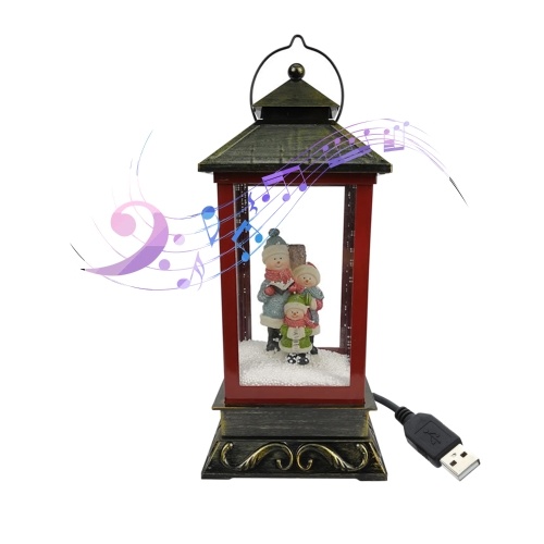 Christmas Musical Snow Lantern USB Plug in & Battery Operated LEDs Fairy Lights Lamp
Christmas Musical Snow Lantern USB Plug in & Battery Operated LEDs Fairy Lights Lamp