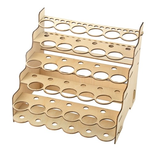 DIY Wooden Pigment Rack Multiple Layers Painting Supplies Organizer Painting Pigment Brushes Pens Holder
DIY Wooden Pigment Rack Multiple Layers Painting Supplies Organizer Painting Pigment Brushes Pens Holder