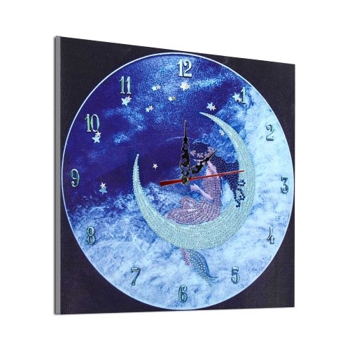 DIY 5D Diamond Painting Clock with Watch Movement Kit Special-shaped Diamond Embroidery Home Decor
DIY 5D Diamond Painting Clock with Watch Movement Kit Special-shaped Diamond Embroidery Home Decor