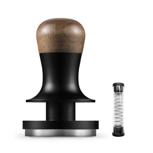 MHW-3BOMBER Flat Base Coffee Tamper 30Lbs Constant Pressure Calibrated Spring Loaded Tamper with Sound Feedback Self Adjustable Depth Auto Reset Espresso Tamper with 304 Stainless Steel Base Ergonomic Walnut Wood Handle
MHW-3BOMBER Flat Base Coffee Tamper 30Lbs Constant Pressure Calibrated Spring Loaded Tamper with Sound Feedback Self Adjustable Depth Auto Reset Espresso Tamper with 304 Stainless Steel Base Ergonomic Walnut Wood Handle
