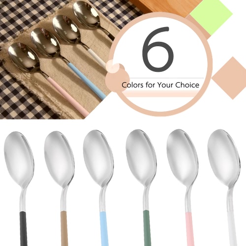 Anself High-end Flatware Spoon Western Tableware Stainless Steel Good Quality Soup Spoon
Anself High-end Flatware Spoon Western Tableware Stainless Steel Good Quality Soup Spoon