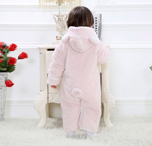 Unisex One-Piece Warm Thick Fleece Siamese Romper Jacket Coat for Baby Boy Girl Kids Toddler Animal Style Autumn & Winter Pink
Unisex One-Piece Warm Thick Fleece Siamese Romper Jacket Coat for Baby Boy Girl Kids Toddler Animal Style Autumn & Winter Pink