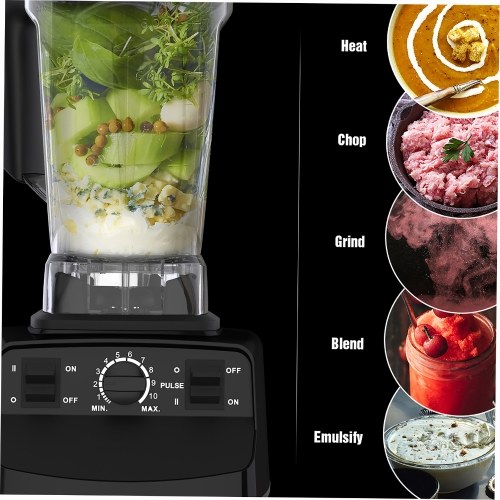 Healthy Professional Blender for Kitchen 2000W High Speed Power Smoothie Maker 10-Speed for Crushing Ice Frozen Desserts Nut Butters Baby Food Shakes Soup
Healthy Professional Blender for Kitchen 2000W High Speed Power Smoothie Maker 10-Speed for Crushing Ice Frozen Desserts Nut Butters Baby Food Shakes Soup