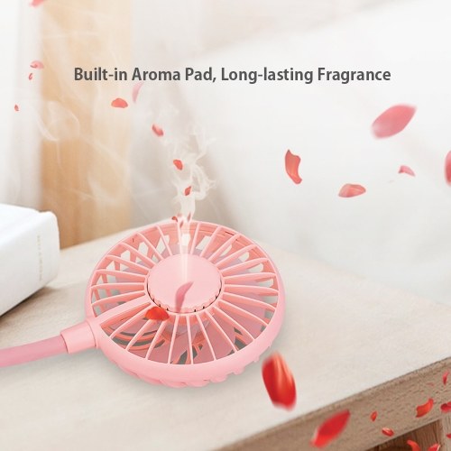 Hanging Neck Fan with Aromatherapy Mini Bendable Wearable Sports Fan Portable & Rechargeable Desktop Cooling Fans 3 Gears Wind 7-Color LED Light for Home Office Travel Exercise
Hanging Neck Fan with Aromatherapy Mini Bendable Wearable Sports Fan Portable & Rechargeable Desktop Cooling Fans 3 Gears Wind 7-Color LED Light for Home Office Travel Exercise