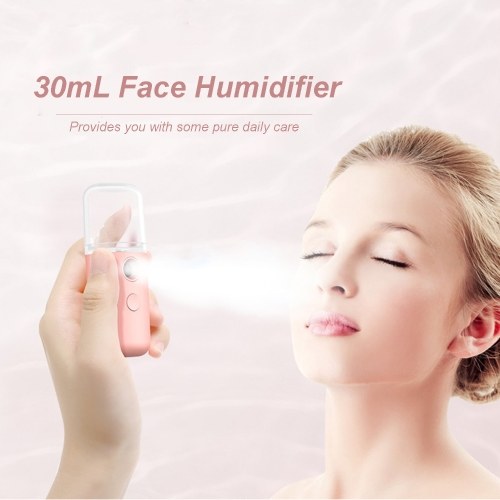 Nano Facial Mister 30mL Face Humidifier Portable Cool Mist Facial Steamer SPA Moisturizing Hydrating Face Sprayer USB Rechargeable Handy Mist Sprayer
Nano Facial Mister 30mL Face Humidifier Portable Cool Mist Facial Steamer SPA Moisturizing Hydrating Face Sprayer USB Rechargeable Handy Mist Sprayer
