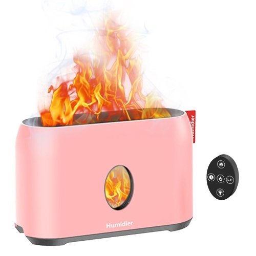 Simulation Flame Mist Humidifier With Remote Control Night Light Quiet Fake Fire Humidifier
Simulation Flame Mist Humidifier With Remote Control Night Light Quiet Fake Fire Humidifier