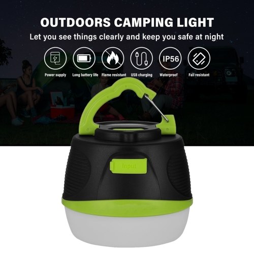 Outdoors Camping Lamp USB Rechargeable Waterproof Built-in Magnet 5 Lighting Modes Emergency Power Supply for Outdoors Camping Hiking Fishing
Outdoors Camping Lamp USB Rechargeable Waterproof Built-in Magnet 5 Lighting Modes Emergency Power Supply for Outdoors Camping Hiking Fishing