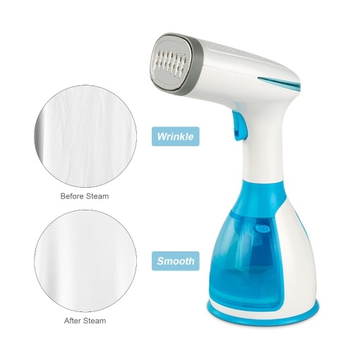 1500W Handheld Clothes Garment Fabric Steamer 280mL Steamer Hand Steam Iron Portable Ironing Wrinkle Remover 15s Fast Heat-up
1500W Handheld Clothes Garment Fabric Steamer 280mL Steamer Hand Steam Iron Portable Ironing Wrinkle Remover 15s Fast Heat-up