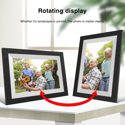 10 Inch Digital Picture Frame Play Photos with Slideshow, 1280x800 Digital Picture Frame, Full HD IPS Display View Angle Digital Photo Frame with Touch Screen, Send Photos or Small Videos from Anywhere, AU Plug
10 Inch Digital Picture Frame Play Photos with Slideshow, 1280x800 Digital Picture Frame, Full HD IPS Display View Angle Digital Photo Frame with Touch Screen, Send Photos or Small Videos from Anywhere, AU Plug
