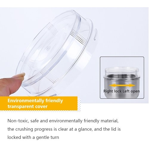 Grinder Household Mini Stainless Steel Electric Herb Pulverizer Four Edged Blade 150W High Power Ultrafine Coffee Triturator
Grinder Household Mini Stainless Steel Electric Herb Pulverizer Four Edged Blade 150W High Power Ultrafine Coffee Triturator