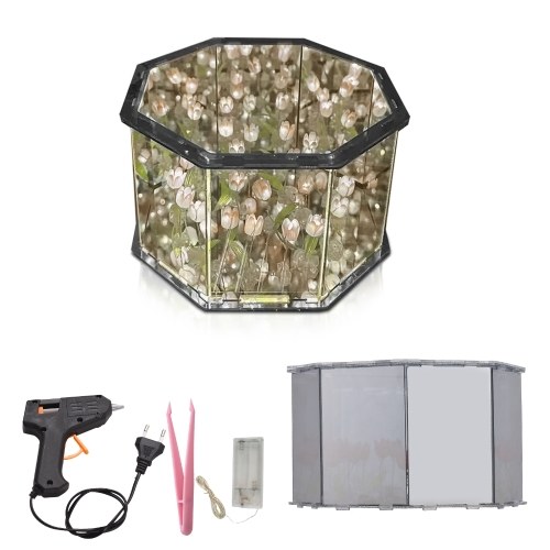 DIY Tulip Lamp 2-in-1 Octagon Mirror Flower Night Light Unfinished Handmade Craft Decorative Lamp for Bedroom Living Room Desktop Creative Birthday Present for Mother Girl Couple Friend
DIY Tulip Lamp 2-in-1 Octagon Mirror Flower Night Light Unfinished Handmade Craft Decorative Lamp for Bedroom Living Room Desktop Creative Birthday Present for Mother Girl Couple Friend