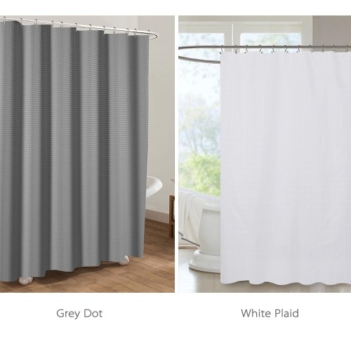 Htovila 72 * 72'' Polyester Waterproof Mildewproof Shower Curtain Decorative Privacy Protection Bathroom Curtain with 12pcs Hooks--Grey Dot
Htovila 72 * 72'' Polyester Waterproof Mildewproof Shower Curtain Decorative Privacy Protection Bathroom Curtain with 12pcs Hooks--Grey Dot