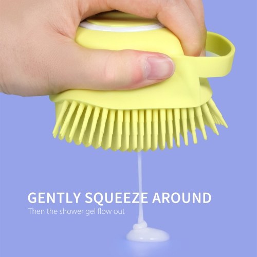 Bath Body Brush with Shampoo Dispenser for Women Soft Silicone Bristles Palm Body Massage Brush Exfoliating Shower Body Bath Brush for Washing Shampooing Massaging
Bath Body Brush with Shampoo Dispenser for Women Soft Silicone Bristles Palm Body Massage Brush Exfoliating Shower Body Bath Brush for Washing Shampooing Massaging