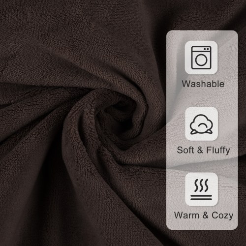Electric Heated Blanket Warm Shawl Fast Heating Winter Body Warmer Cozy Mattress Cover 180x130cm with Auto Shut Off 3 Levels Temperature Adjustment Light Grey 220-240V
Electric Heated Blanket Warm Shawl Fast Heating Winter Body Warmer Cozy Mattress Cover 180x130cm with Auto Shut Off 3 Levels Temperature Adjustment Light Grey 220-240V