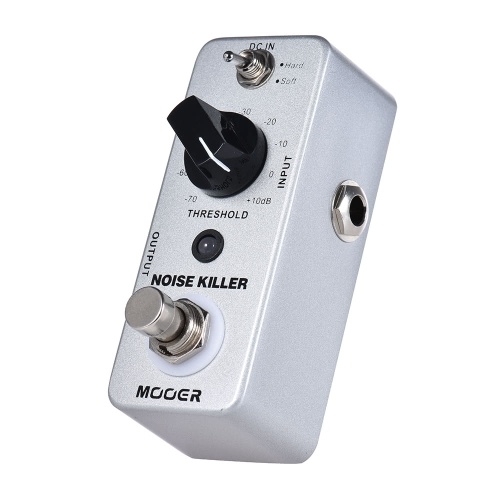 MOOER NOISE KILLER Mini Noise Reduction Guitar Effect Pedal 2 Modes True Bypass Full Metal Shell
MOOER NOISE KILLER Mini Noise Reduction Guitar Effect Pedal 2 Modes True Bypass Full Metal Shell