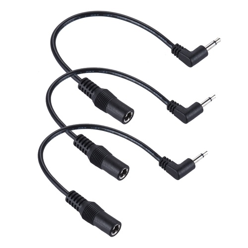 5.5mm * 2.1/2.5mm to 3.5mm(1/8″) Positive Tip Power Supply Converter Cable for Guitar Effect
5.5mm * 2.1/2.5mm to 3.5mm(1/8″) Positive Tip Power Supply Converter Cable for Guitar Effect