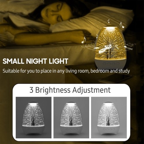 Multifunctional Wireless Rechargeable LED Light Audio BT Speaker Music Player Night Lamp Music Box Lamp
Multifunctional Wireless Rechargeable LED Light Audio BT Speaker Music Player Night Lamp Music Box Lamp