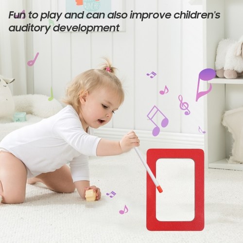 Rectangle Percussion Drum Frame Drum Hand Drum for Multi-Shaped Frame Drums with Stick
Rectangle Percussion Drum Frame Drum Hand Drum for Multi-Shaped Frame Drums with Stick