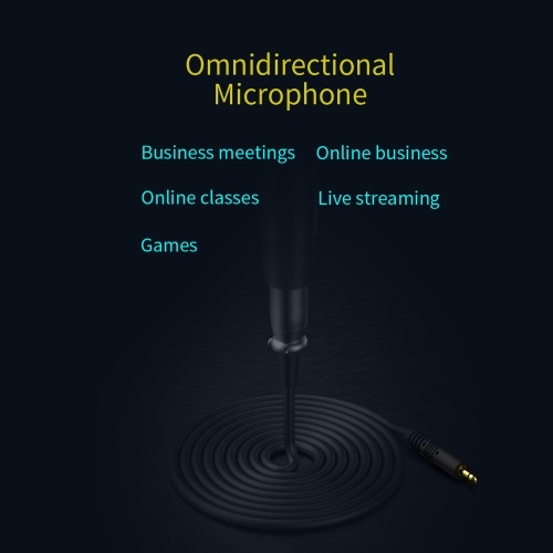 USB Conference Microphone Plug and Play Omnidirectional Mic Condenser Microphone with Mute Button Compatible with MacOS Android for Videoconferencing Live Streaming
USB Conference Microphone Plug and Play Omnidirectional Mic Condenser Microphone with Mute Button Compatible with MacOS Android for Videoconferencing Live Streaming