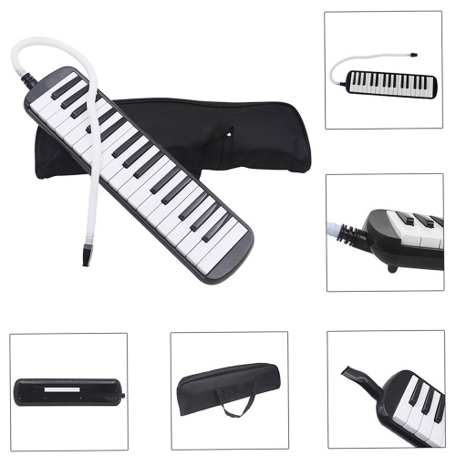 32 клавиш фортепиано Melodica Музыкальное образование Инструмент для начинающих Дети подарка детей с сумка черный
32 клавиш фортепиано Melodica Музыкальное образование Инструмент для начинающих Дети подарка детей с сумка черный
