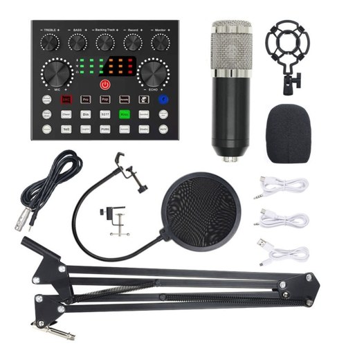 V8S Live Sound Card Tone Adjustment Sound Changing Intelligent Dodge Support Two People Two Platforms
V8S Live Sound Card Tone Adjustment Sound Changing Intelligent Dodge Support Two People Two Platforms