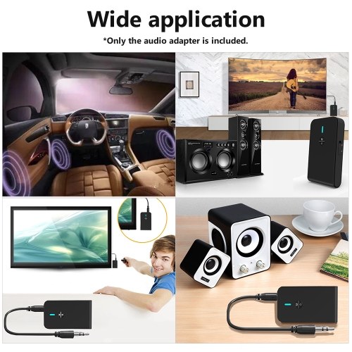 BT 5.0 Transmitter and Receiver 2 in 1 Wireless BT Audio Adapter with Low Latency 3.5mm Audio Cable for TV Car/Home Stereo System
BT 5.0 Transmitter and Receiver 2 in 1 Wireless BT Audio Adapter with Low Latency 3.5mm Audio Cable for TV Car/Home Stereo System