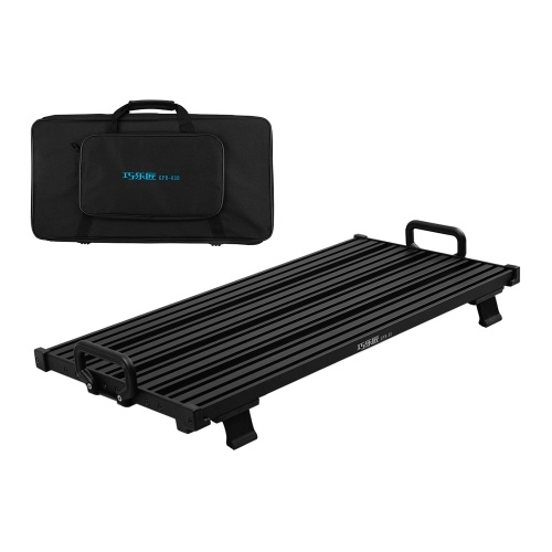 Portable Guitar Effect Pedal Board Pedalboard Aluminum Alloy with Carry Bag, L Size
Portable Guitar Effect Pedal Board Pedalboard Aluminum Alloy with Carry Bag, L Size