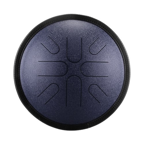 10 Inches Portable Steel Tongue Drum 8 Notes Handpan Drum Travel Drum Percussion Instrument
10 Inches Portable Steel Tongue Drum 8 Notes Handpan Drum Travel Drum Percussion Instrument