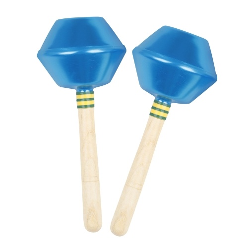 

Percussion Maracas Pair of Maracas Shakers Rattles Sand Hammer Percussion Musical Instrument with Aluminium Hammer Head & Wooden Handle for Music Enlightment Party Game