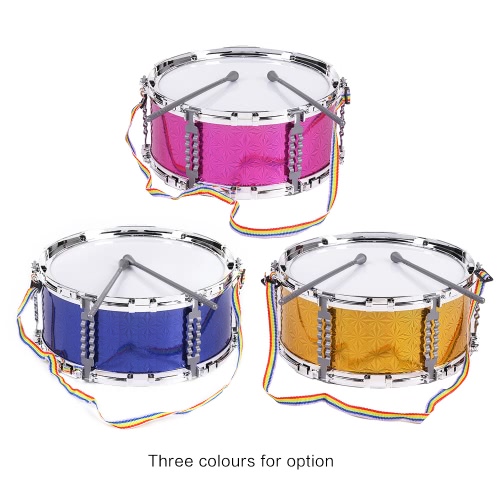 Colorful Jazz Snare Drum Musical Toy Percussion Instrument with Drum Sticks Strap for Children Kids
Colorful Jazz Snare Drum Musical Toy Percussion Instrument with Drum Sticks Strap for Children Kids
